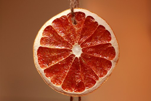 dried grapefruit